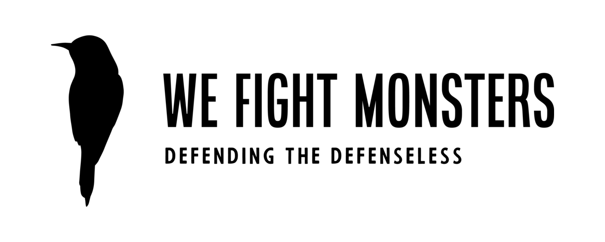 We Fight Monsters logo