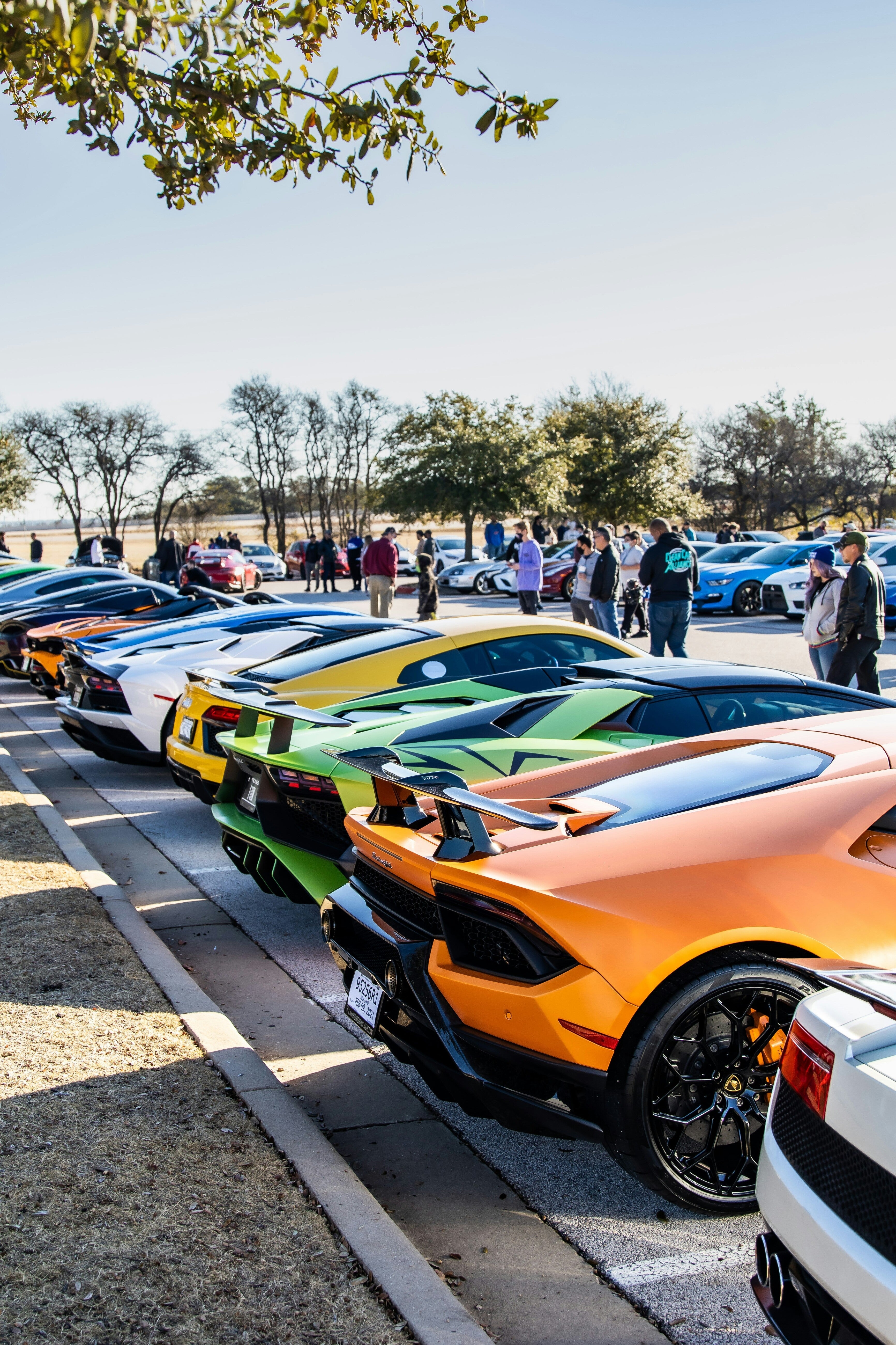 Sports car on display at the Krause for a Cause car show
